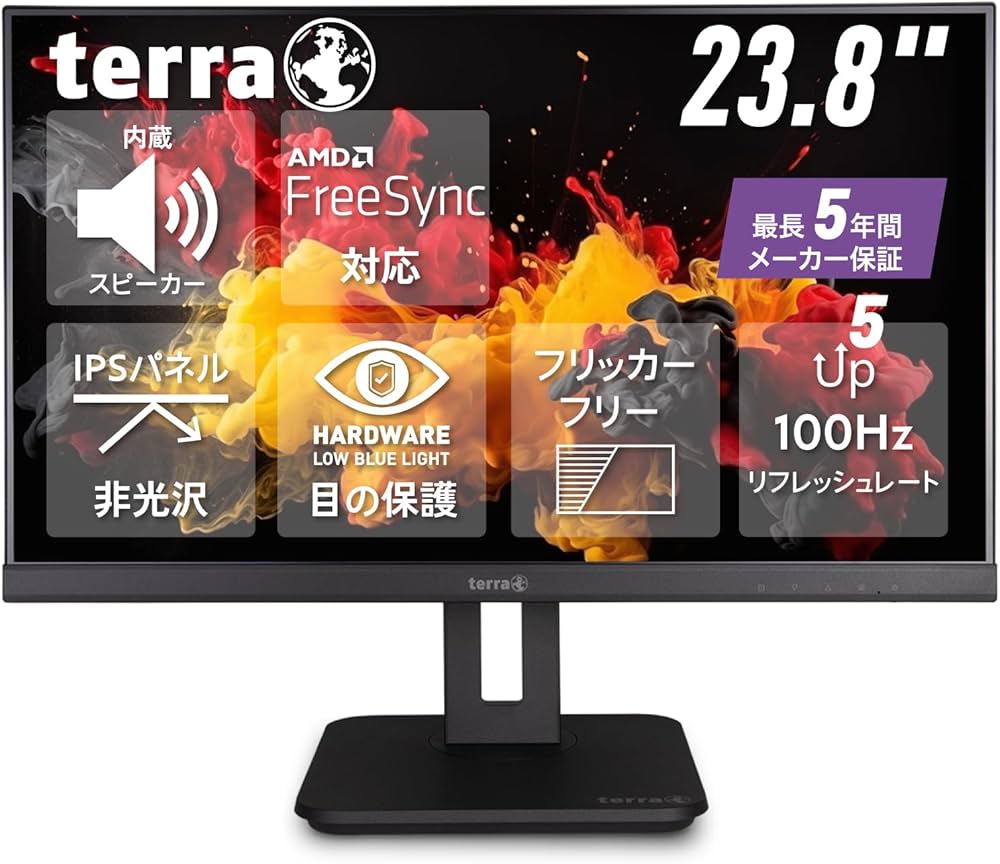 【未開封】Terra LCD/LED 2448W PV 23.8インチモニター 未開封】Terra LCD/LED 2448W PV 23.8インチモニター Amazon.co
